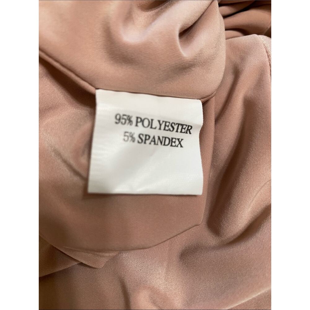 House of CB Dusty Pink Maxi Skirt Mermaid Long Tulip Feminine Prom Dance Formal - Picture 4 of 5